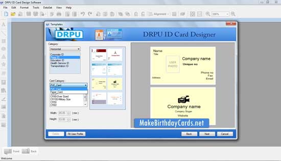 Birthday Cards Maker screenshot