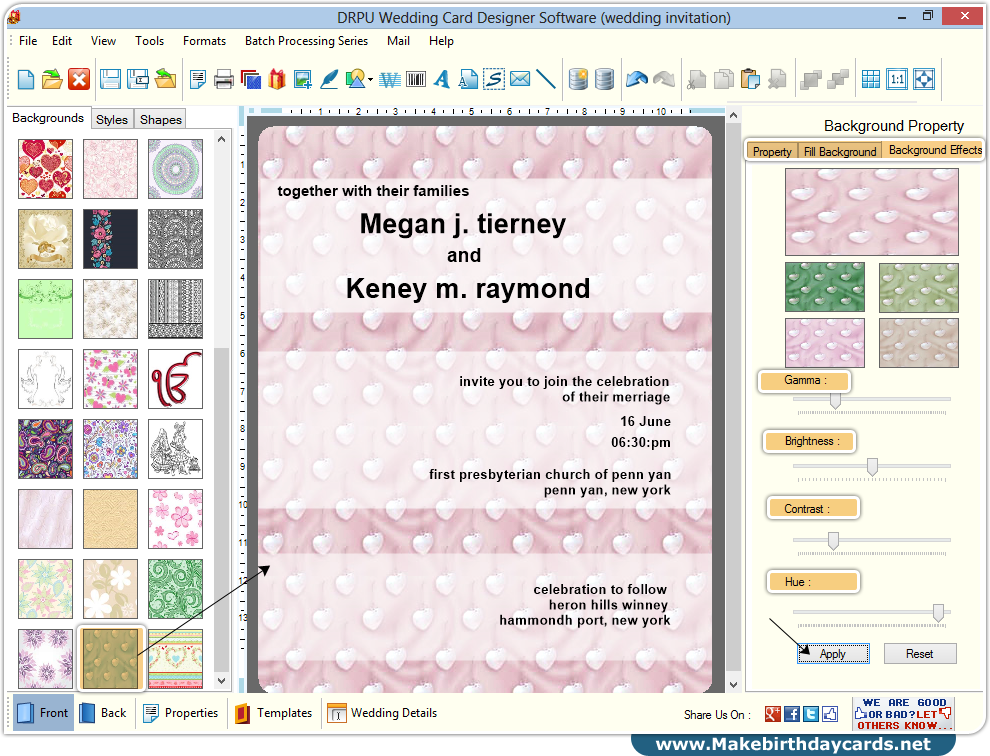 Wedding Card Designing Software
